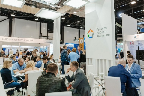 俄罗斯圣彼得堡海鲜水产及渔业展览会展会现场图片