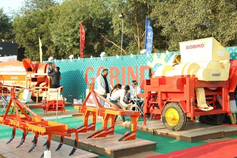 印度农业机械展展会现场图片