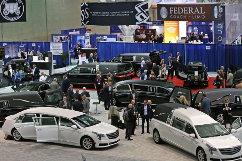 美国殡仪殡葬用品展览会展会现场图片