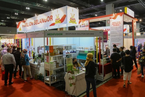 马来西亚吉隆坡清真食品展览会展会现场图片