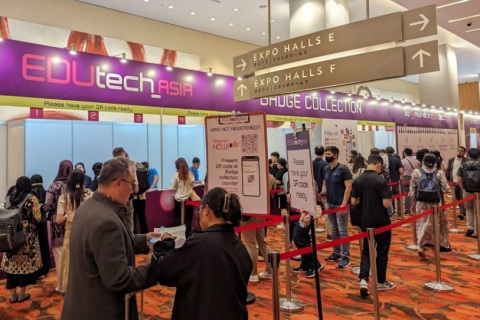 新加坡教育装备展览会展会现场图片