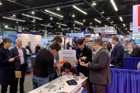 美国西部医药、药品、化妆品包装机械展览会展会现场图片