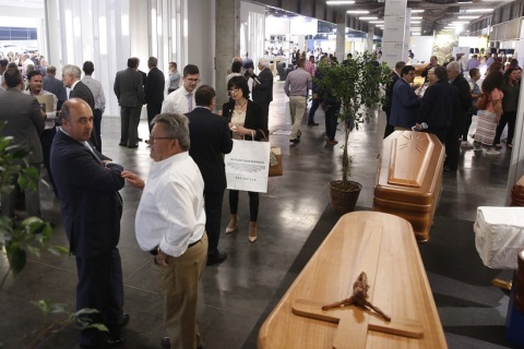 西班牙瓦伦西亚殡仪殡葬展览会展会现场图片