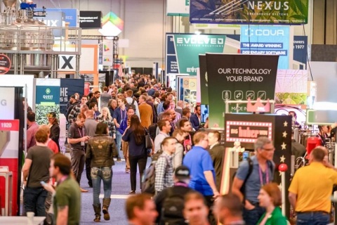 美国拉斯维加斯大麻商业展览会展会现场图片