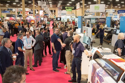 美国广告标识展览会展会现场图片