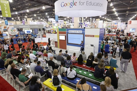 美国教育装备展览会展会现场图片