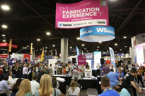 美国广告标识展览会展会现场图片