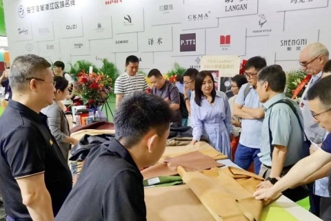 中国国际皮革展-上海皮革展展会现场图片