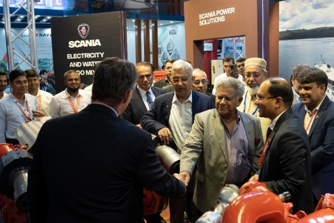 孟加拉达卡海事船舶展览会展会现场图片