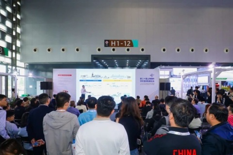 上海国际非织造材料展览会展会现场图片