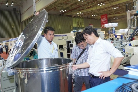 越南胡志明塑料橡胶工业展览会展会现场图片