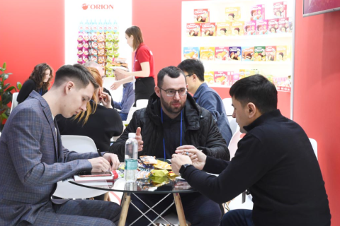 俄罗斯莫斯科食品饮料及配料展览会展会现场图片