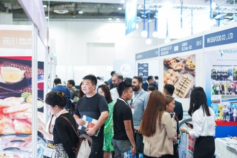 印尼雅加达水产海鲜、渔业展览会展会现场图片