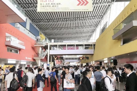 广州国际鞋类、皮革及工业设备展览会展会现场图片