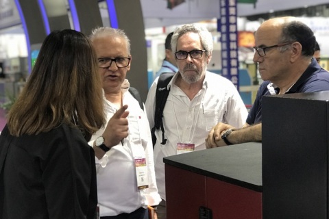 广州国际鞋业展览会展会现场图片