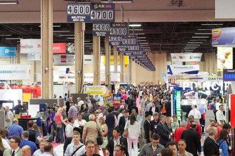 美国广告标识展览会展会现场图片