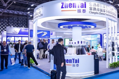 上海国际非织造材料展览会展会现场图片