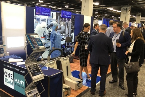 美国西部医药、药品、化妆品包装机械展览会展会现场图片