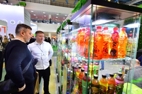 俄罗斯莫斯科食品饮料及配料展览会展会现场图片