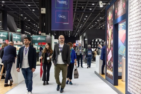 意大利米兰奢侈品包装展览会展会现场图片