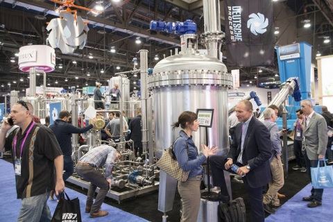 美国拉斯维加斯大麻商业展览会展会现场图片