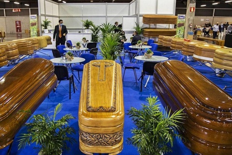 西班牙瓦伦西亚殡仪殡葬展览会展会现场图片