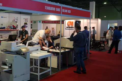 哈萨克斯坦广告及包装印刷展览会展会现场图片