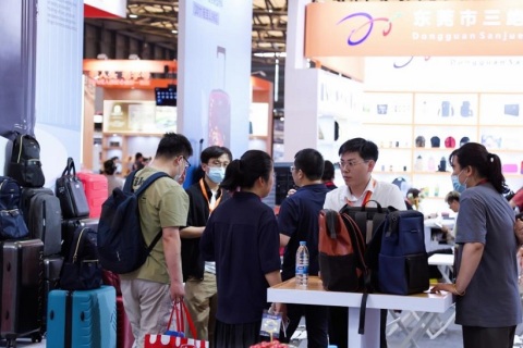 中国（上海）国际箱包展览会展会现场图片