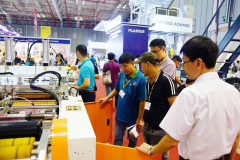 越南胡志明塑料橡胶工业展览会展会现场图片