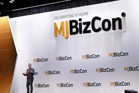 美国拉斯维加斯大麻商业展览会展会现场图片