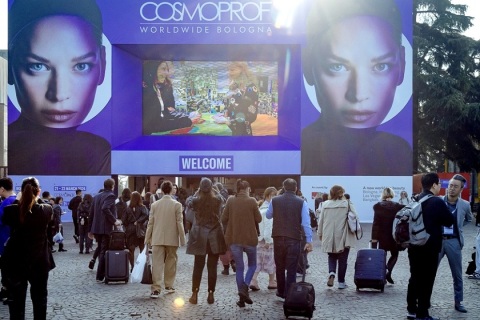 意大利博洛尼亚美容包装包材展展会现场图片