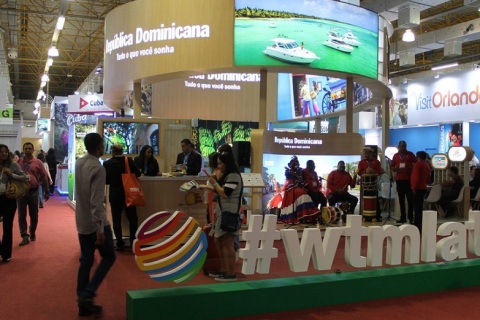 巴西圣保罗拉美世界B2B旅游展览会展会现场图片