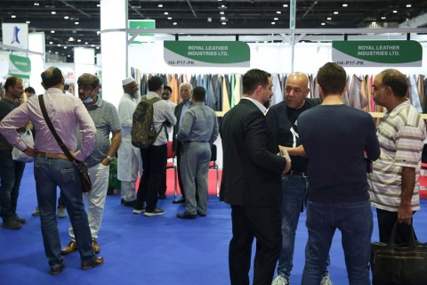 香港亚太皮革展览会展会现场图片