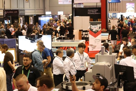 美国广告标识展览会展会现场图片