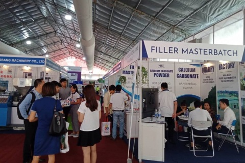 越南胡志明塑料橡胶工业展览会展会现场图片