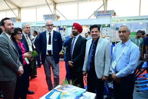 印度农业机械展展会现场图片