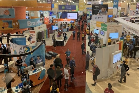 美国教育装备展览会展会现场图片