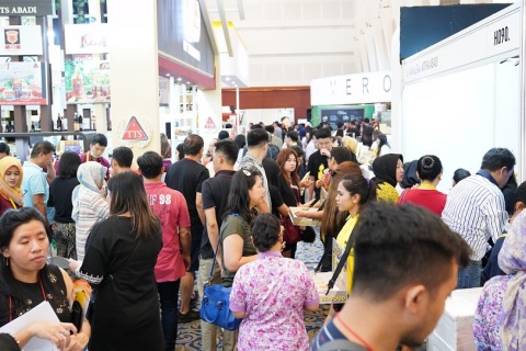 印尼雅加达纸业及生活用纸展览会展会现场图片