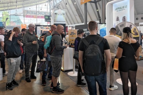 德国斯图加特电子烟展览会展会现场图片