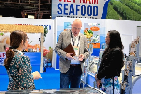 印尼雅加达水产海鲜、渔业展览会展会现场图片