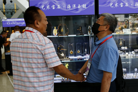 昆明石博会-昆明玉石展展会现场图片