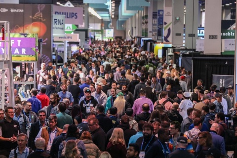 美国拉斯维加斯大麻商业展览会展会现场图片