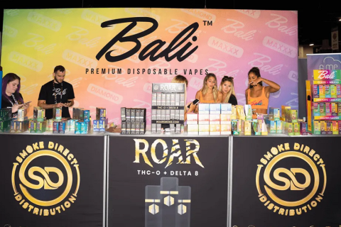 美国休斯敦大麻及电子烟展展会现场图片