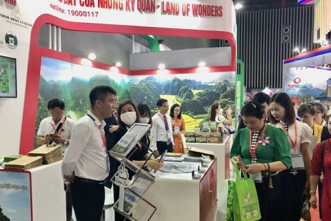 越南胡志明旅游展览会展会现场图片