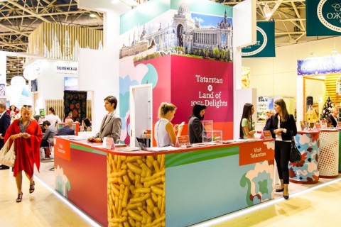 俄罗斯旅游展览会展会现场图片