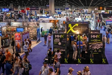 美国奥兰多钓具贸易展览会展会现场图片