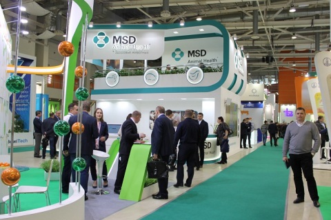 俄罗斯谷物混合饲料及兽药展览会展会现场图片