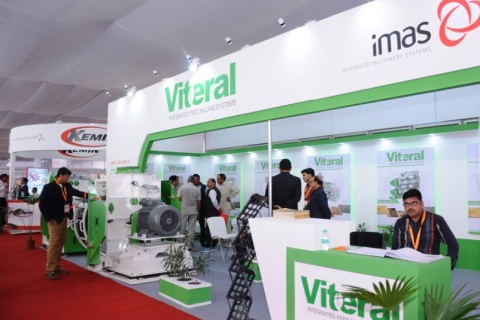 印度饲料及粮食加工展览会展会现场图片