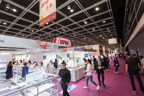 香港珠宝首饰展展会现场图片