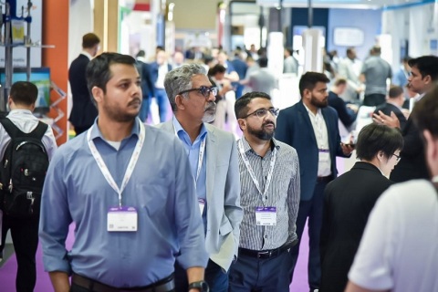 中东沙特涂料展览会展会现场图片